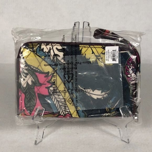 🔴FINAL PRICE NWT VB RFID Grab & Go Wristlet Autumn Leaves - Picture 5 of 6